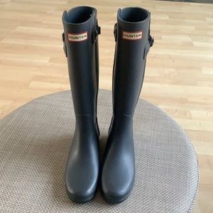 Hunter Boots gray size 38/7us
